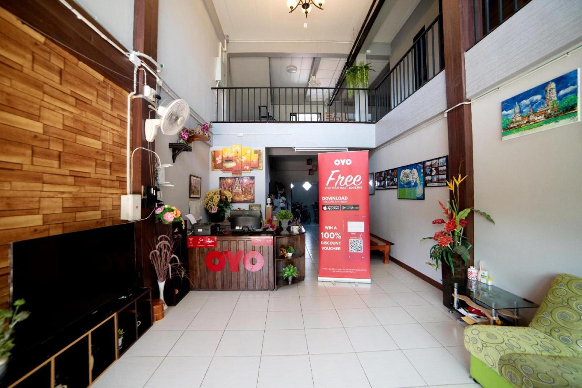 Oyo 465 Krung Kao Traveller Lodge Phra Nakhon Si Ayutthaya Exterior photo